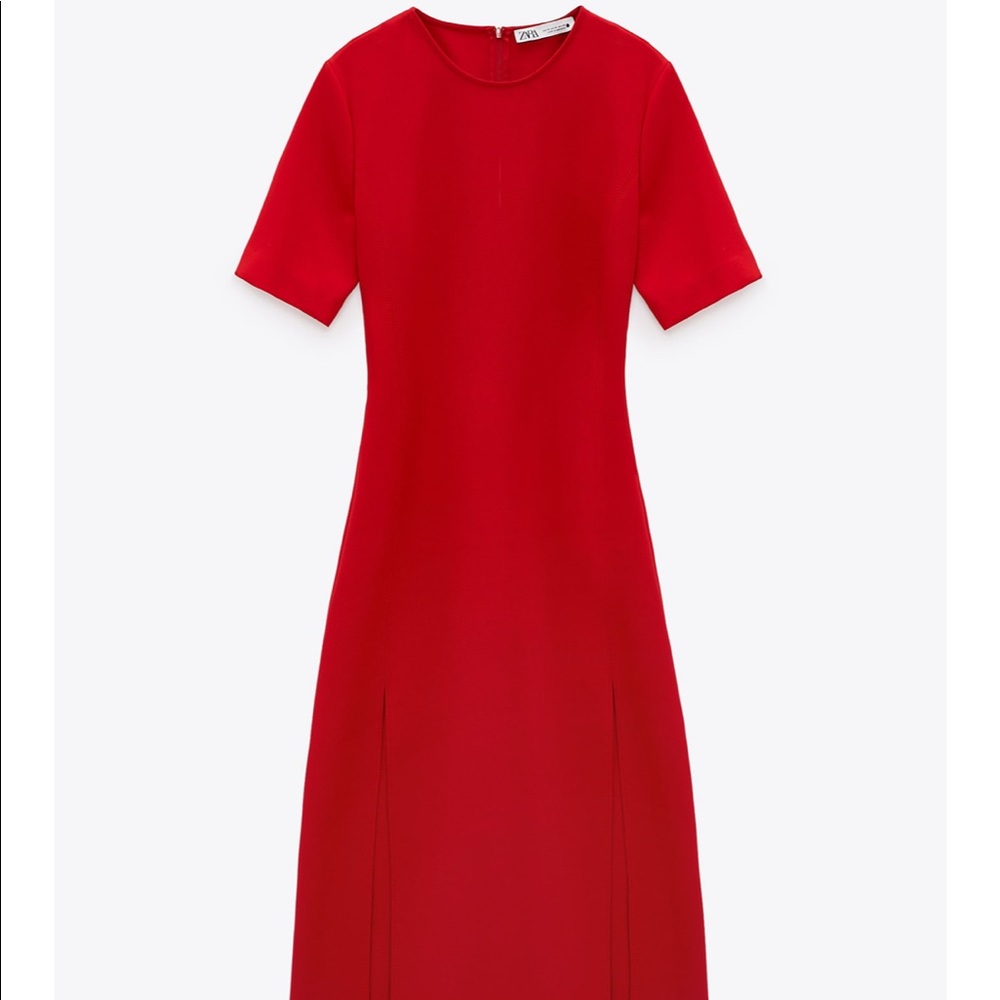 Zara Slit Midi Dress